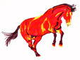 Cheval Feu